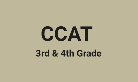 <strong>CCAT - Canadian Cognitive Abilities Test </strong>