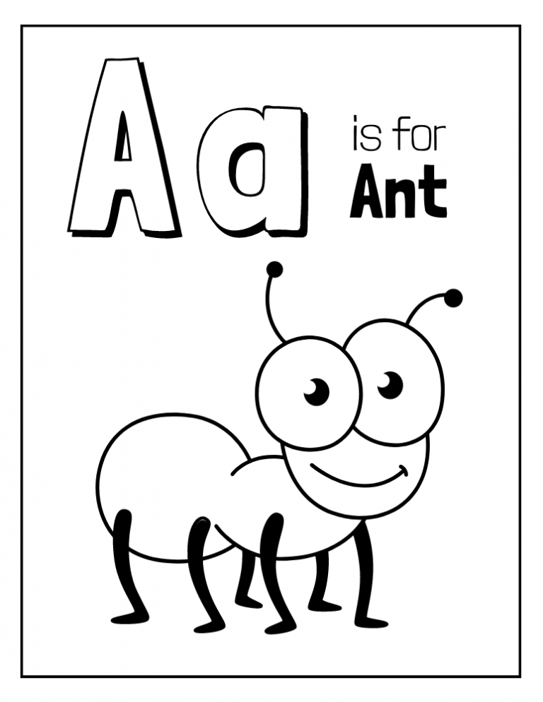 Letter A Activities for Toddler, Preschool &amp; Kindergarten Printable PDF