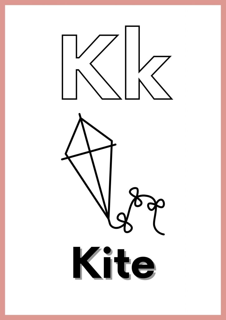 Letter K Activities for Toddler, Preschool &amp; Kindergarten Printable PDF
