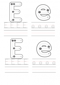 Free Preschool Letter E Worksheets Printable PDF